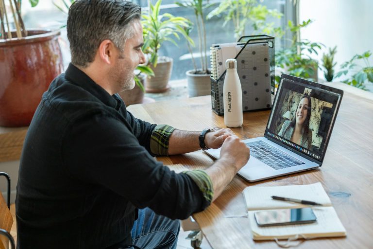 Interview over video call
